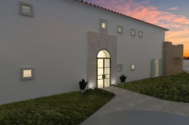Eingangsbereich der Finca, Mallorca, Palma (und Umgebung), Son Vida, Fincas