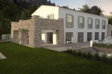 Finca mit mediterraner Bepflanzung, Mallorca, Palma (und Umgebung), Son Vida, Fincas