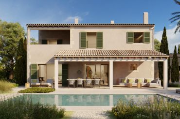 Newly built country house near the beaches of Ses Salines